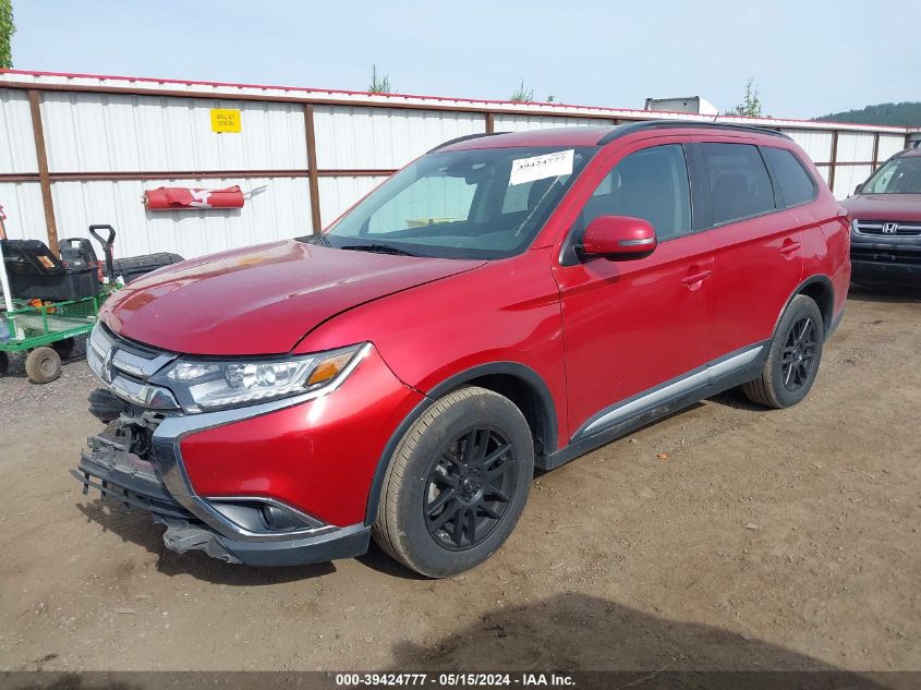 2016 Mitsubishi Outlander Sel VIN: JA4AZ3A39GZ059648 Lot: 39424777