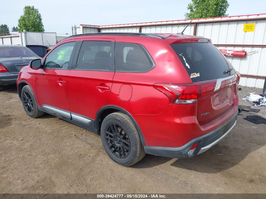 2016 Mitsubishi Outlander Sel VIN: JA4AZ3A39GZ059648 Lot: 39424777