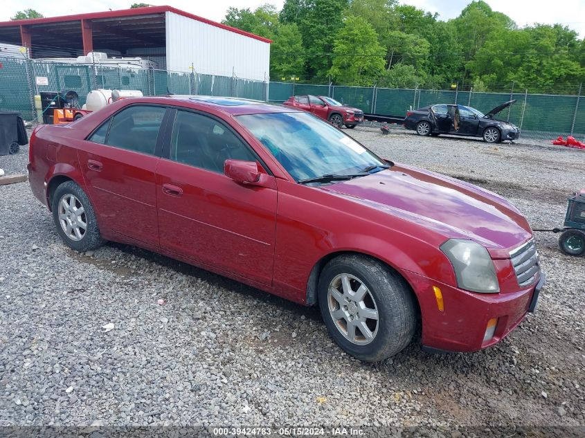 2005 Cadillac Cts Standard VIN: 1G6DM56TX50219465 Lot: 39424783