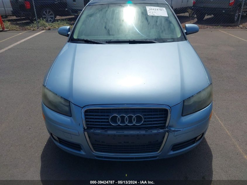 2007 Audi A3 2.0T VIN: WAUNF78PX7A224103 Lot: 39424787