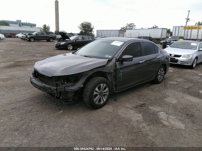 2013 Honda Accord Lx VIN: 1HGCR2F34DA203362 Lot: 39424792