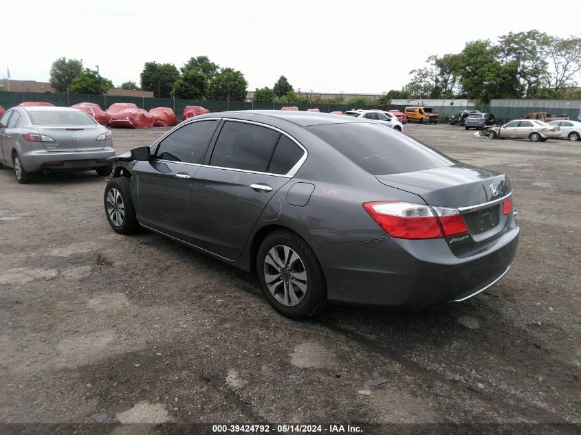 2013 Honda Accord Lx VIN: 1HGCR2F34DA203362 Lot: 39424792