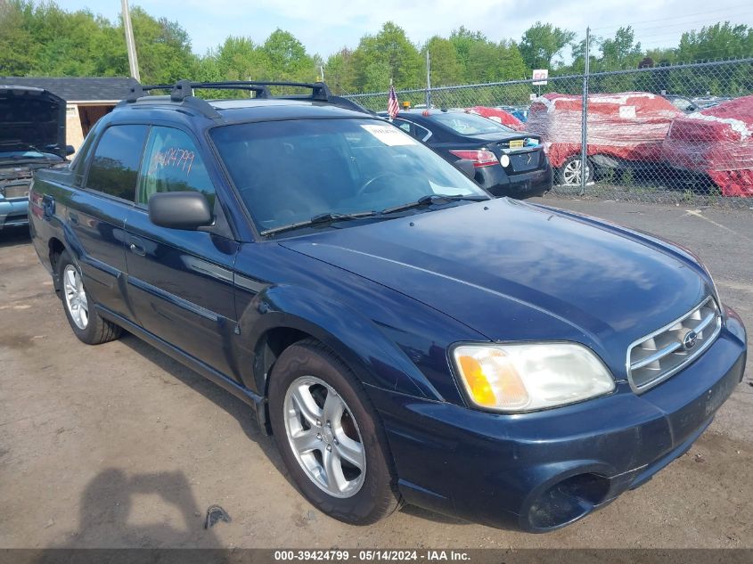 2003 Subaru Baja Sport VIN: 4S4BT62C836115811 Lot: 39424799