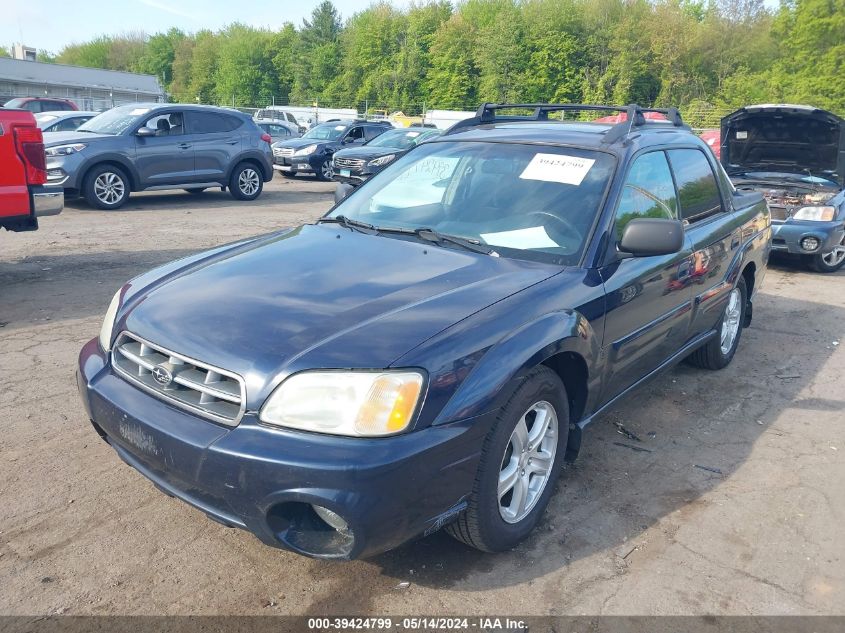 2003 Subaru Baja Sport VIN: 4S4BT62C836115811 Lot: 39424799