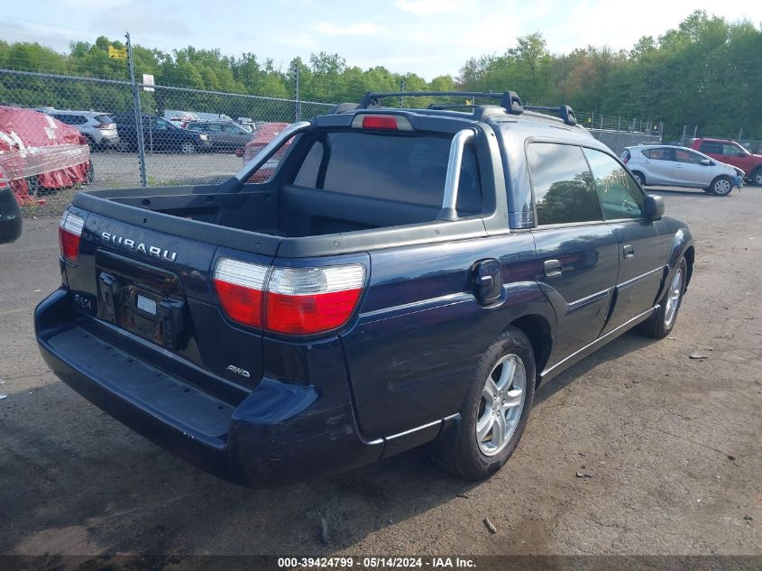 2003 Subaru Baja Sport VIN: 4S4BT62C836115811 Lot: 39424799