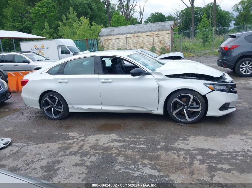 2022 Honda Accord Sport Special Edition VIN: 1HGCV1F45NA105246 Lot: 39424802