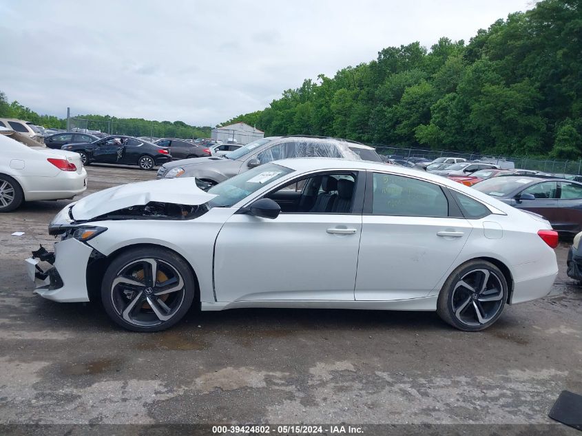 2022 Honda Accord Sport Special Edition VIN: 1HGCV1F45NA105246 Lot: 39424802