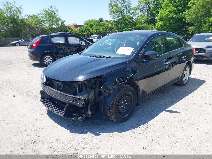 2016 Nissan Sentra S/Sv/Sr/Sl VIN: 3N1AB7AP9GY327244 Lot: 39424804