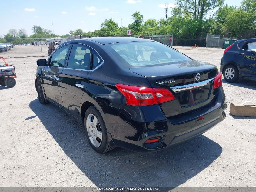 2016 Nissan Sentra S/Sv/Sr/Sl VIN: 3N1AB7AP9GY327244 Lot: 39424804