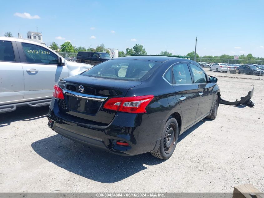 2016 Nissan Sentra S/Sv/Sr/Sl VIN: 3N1AB7AP9GY327244 Lot: 39424804