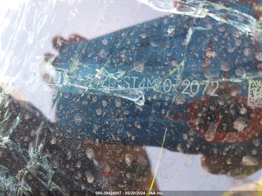 2021 Chevrolet Malibu Fwd Lt VIN: 1G1ZD5ST4MF072072 Lot: 39424807