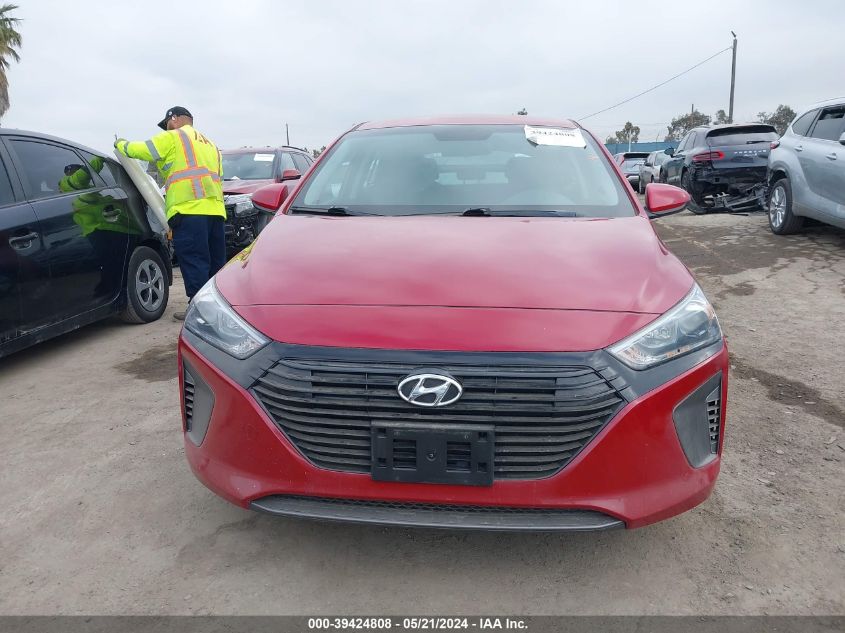 2019 Hyundai Ioniq Hybrid Blue VIN: KMHC65LC9KU171559 Lot: 39424808