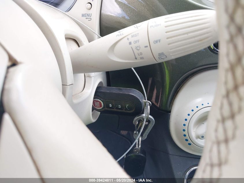 2014 Fiat 500 Pop VIN: 3C3CFFAR6ET264110 Lot: 39424811