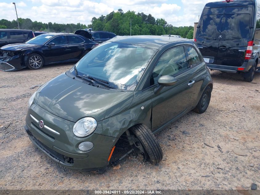 2014 Fiat 500 Pop VIN: 3C3CFFAR6ET264110 Lot: 39424811