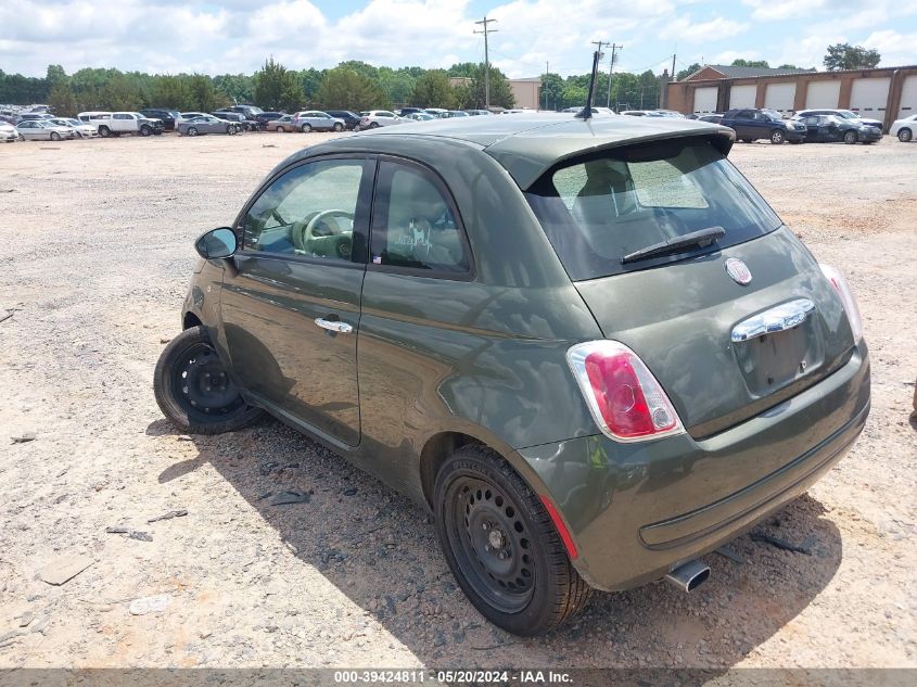 2014 Fiat 500 Pop VIN: 3C3CFFAR6ET264110 Lot: 39424811