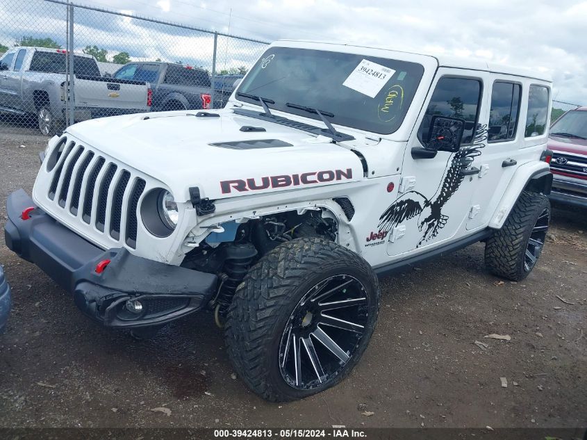 2021 Jeep Wrangler Unlimited Rubicon 4X4 VIN: 1C4JJXFGXMW846766 Lot: 39424813