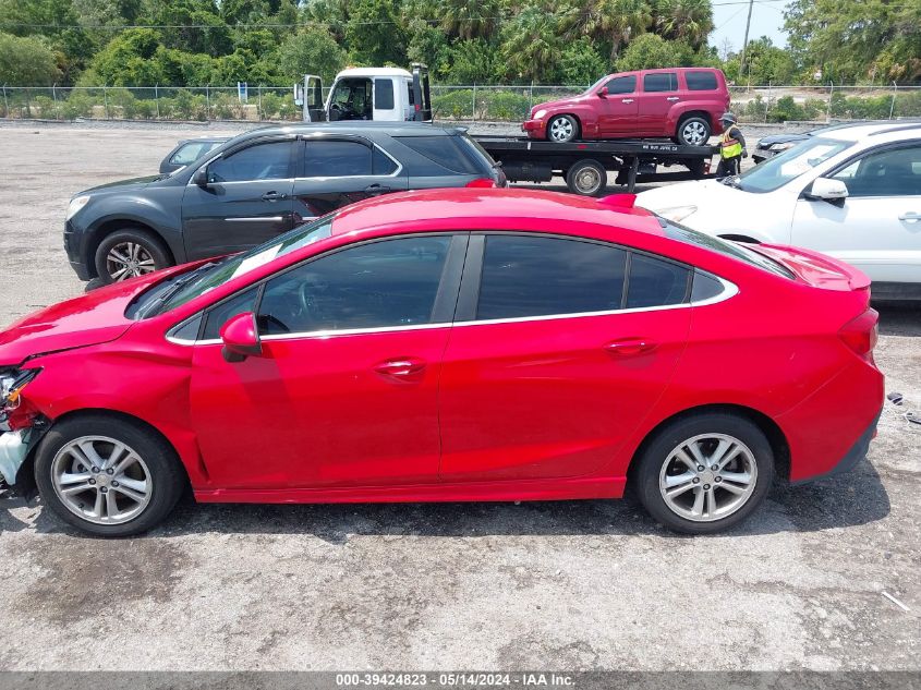 2016 Chevrolet Cruze Lt Auto VIN: 1G1BE5SM2G7308823 Lot: 39424823