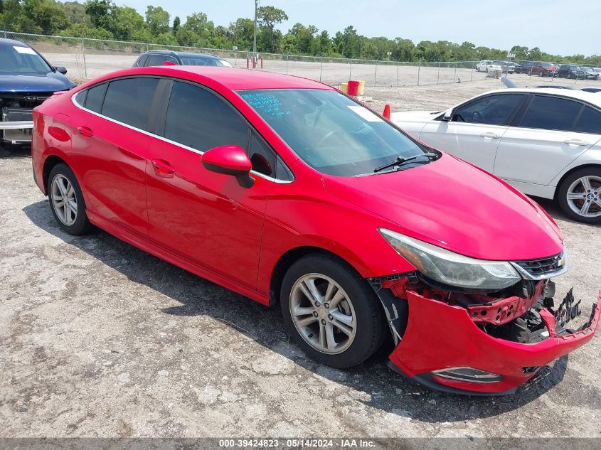 2016 Chevrolet Cruze Lt Auto VIN: 1G1BE5SM2G7308823 Lot: 39424823