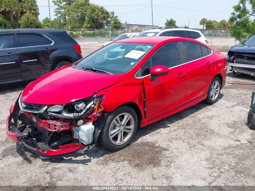 2016 Chevrolet Cruze Lt Auto VIN: 1G1BE5SM2G7308823 Lot: 39424823