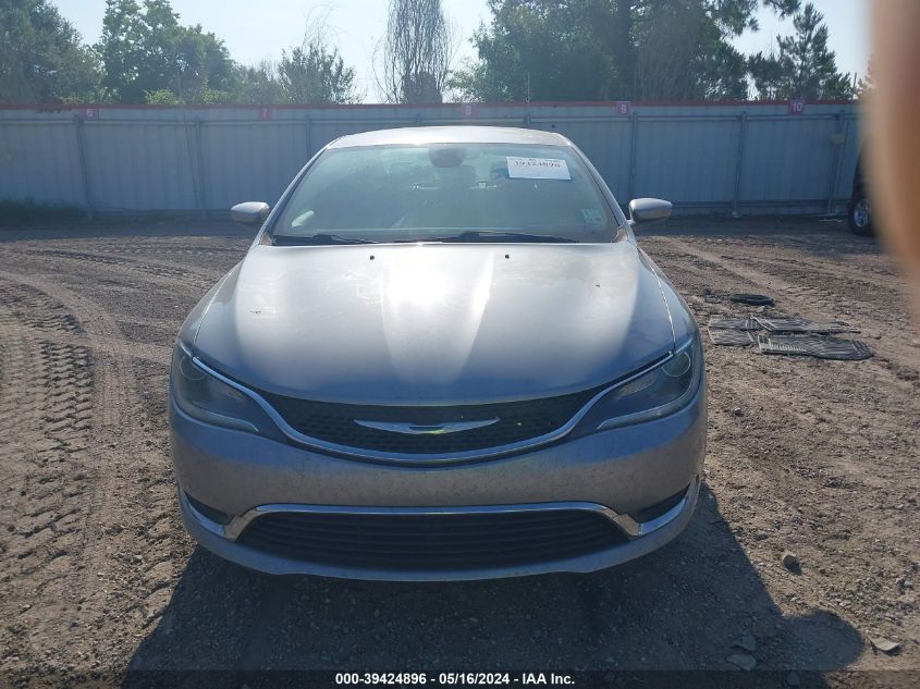 2016 Chrysler 200 Limited VIN: 1C3CCCAB3GN108524 Lot: 39424896