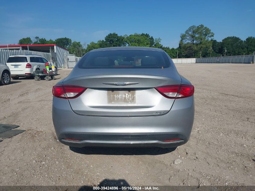 2016 Chrysler 200 Limited VIN: 1C3CCCAB3GN108524 Lot: 39424896