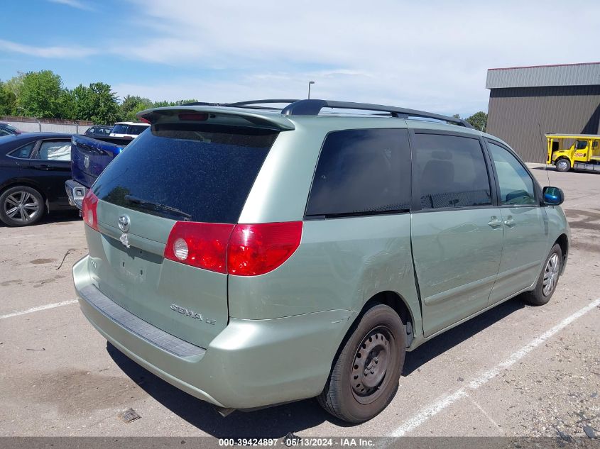 2007 Toyota Sienna Le VIN: 5TDZK23C27S040025 Lot: 39424897