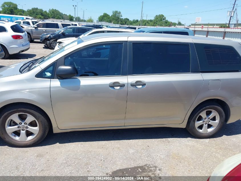 2017 Toyota Sienna L 7 Passenger VIN: 5TDZZ3DC6HS834690 Lot: 39424902