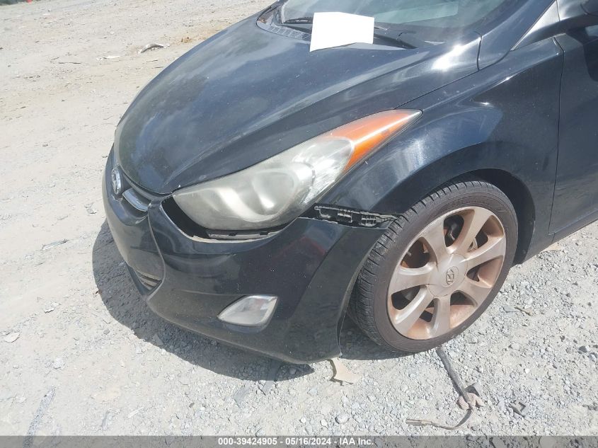 2011 Hyundai Elantra Limited VIN: 5NPDH4AE9BH002301 Lot: 39424905