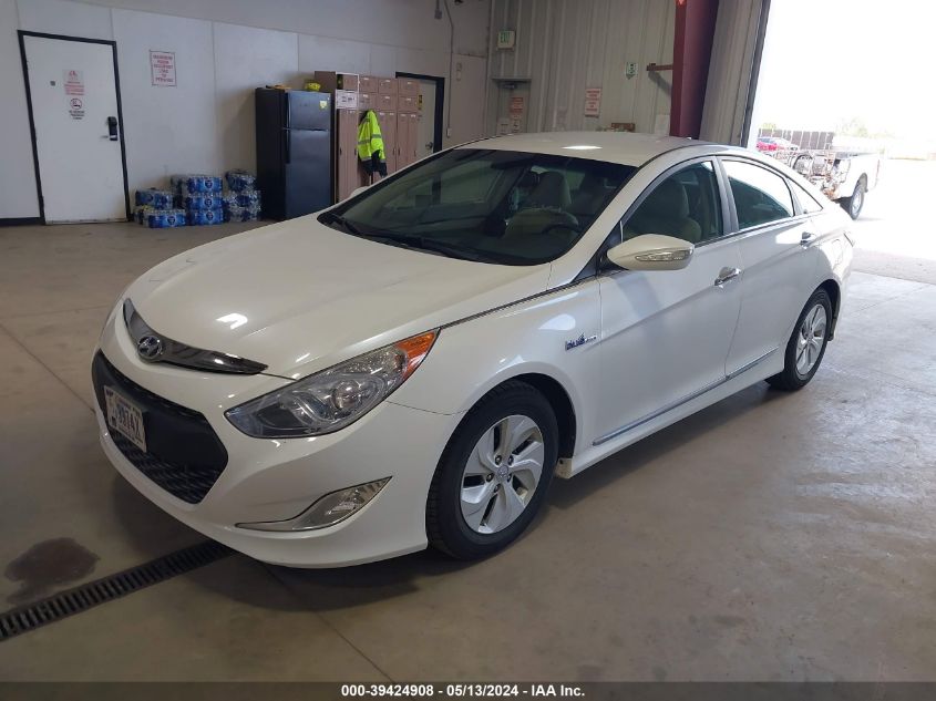 2015 Hyundai Sonata Hybrid VIN: KMHEC4A42FA120757 Lot: 39424908