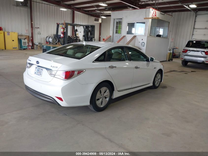 2015 Hyundai Sonata Hybrid VIN: KMHEC4A42FA120757 Lot: 39424908