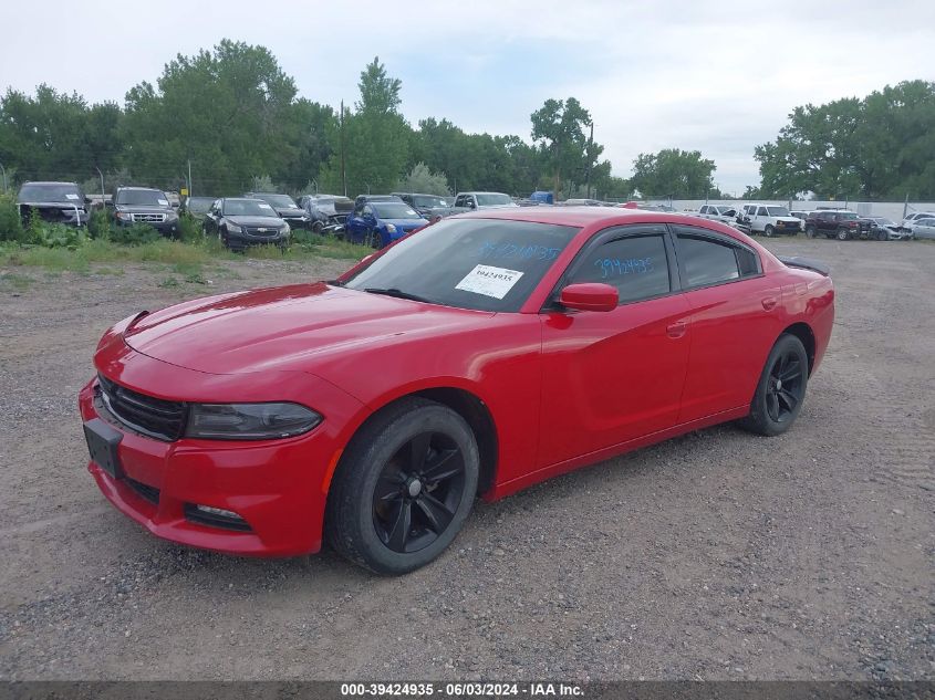 VIN 2C3CDXHG8GH258241 2016 Dodge Charger, Sxt no.2