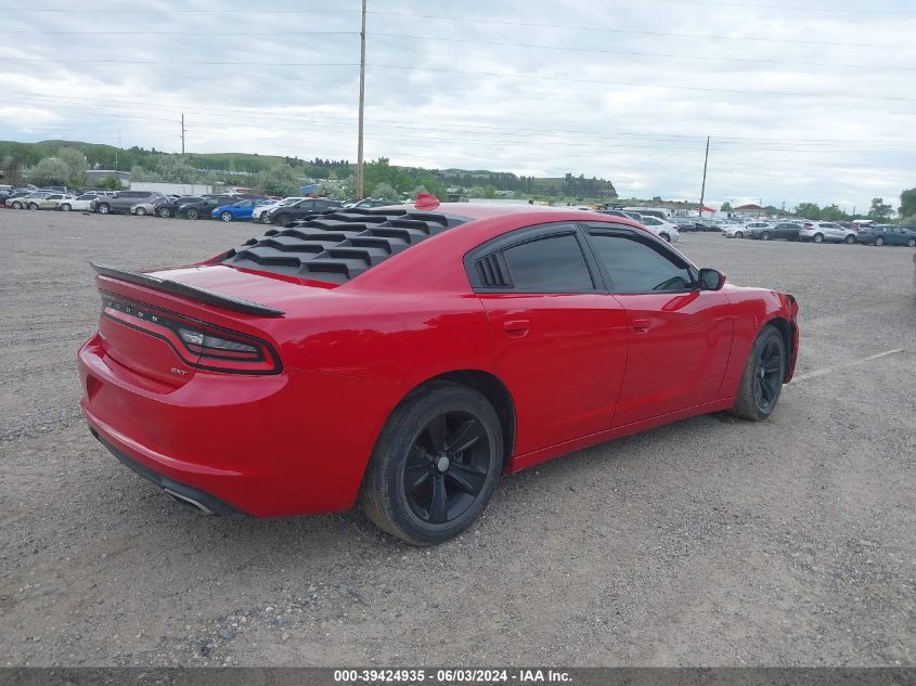 VIN 2C3CDXHG8GH258241 2016 Dodge Charger, Sxt no.4