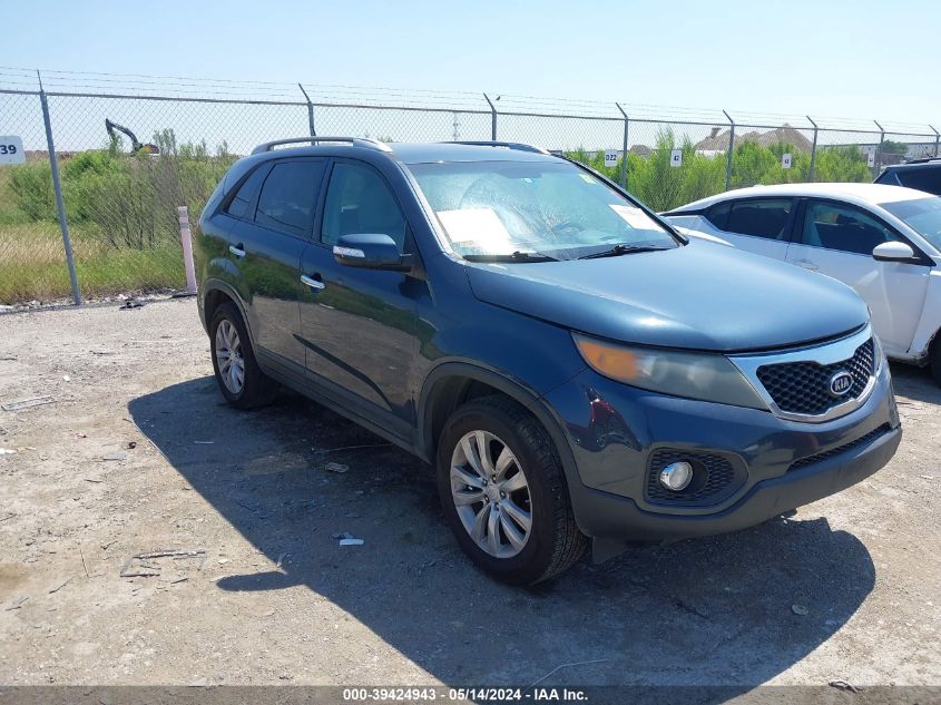 2011 Kia Sorento Lx V6 VIN: 5XYKT4A2XBG074935 Lot: 39424943