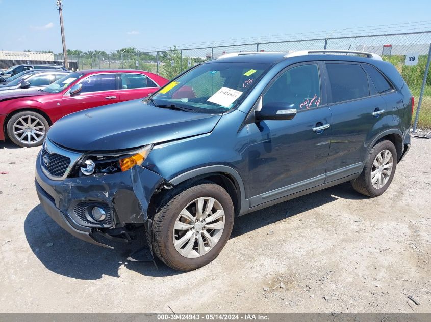 2011 Kia Sorento Lx V6 VIN: 5XYKT4A2XBG074935 Lot: 39424943