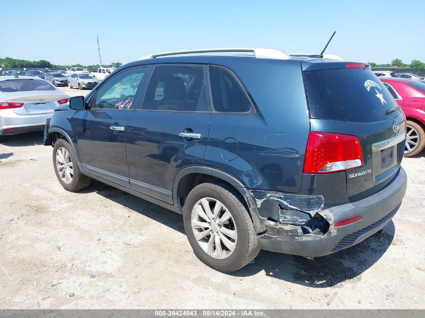 2011 Kia Sorento Lx V6 VIN: 5XYKT4A2XBG074935 Lot: 39424943