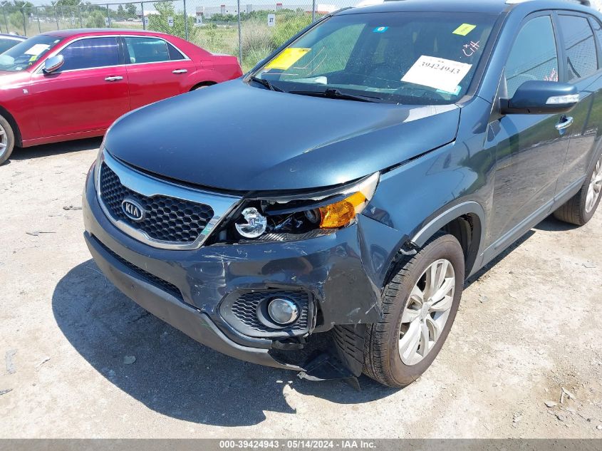 2011 Kia Sorento Lx V6 VIN: 5XYKT4A2XBG074935 Lot: 39424943