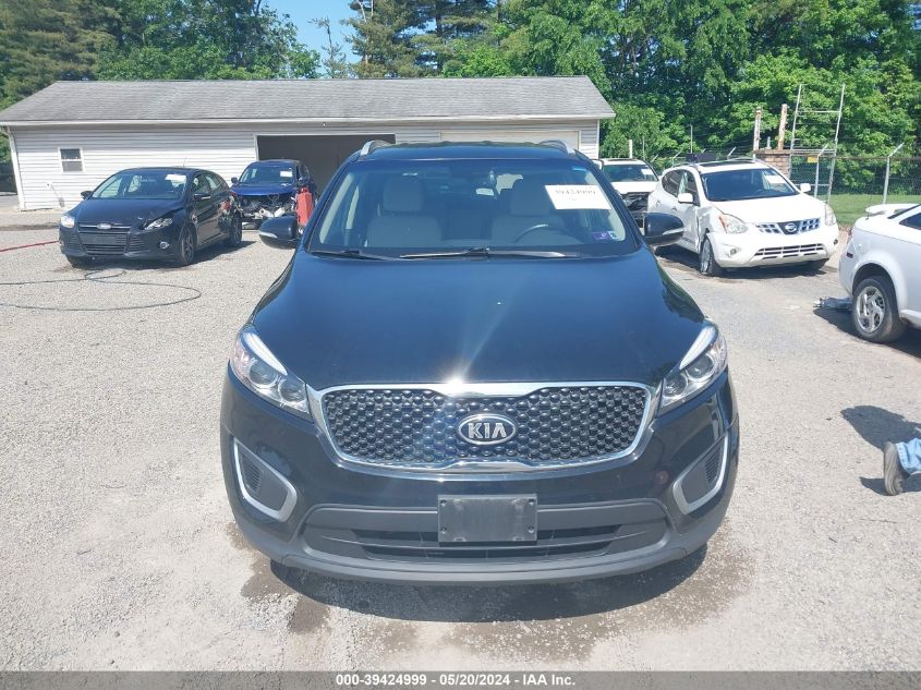 2017 Kia Sorento 2.4L Lx VIN: 5XYPGDA32HG323417 Lot: 39424999