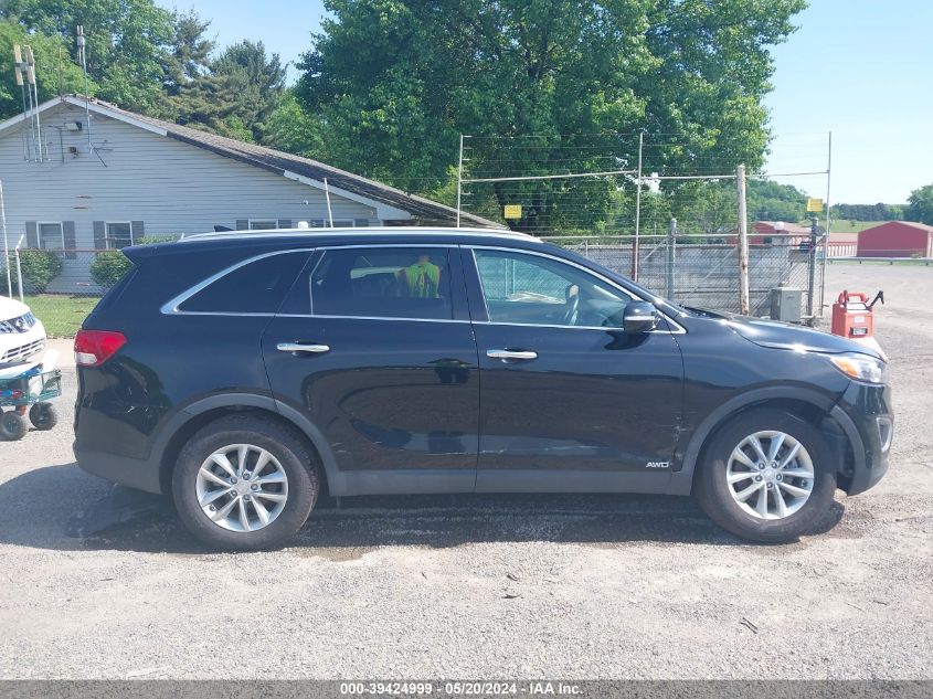 2017 Kia Sorento 2.4L Lx VIN: 5XYPGDA32HG323417 Lot: 39424999