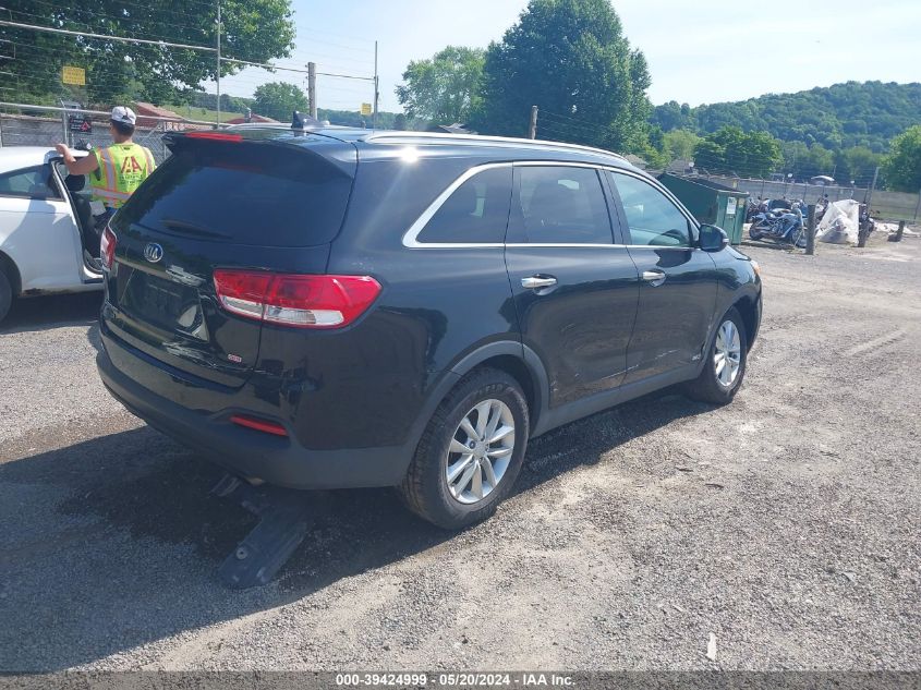 2017 Kia Sorento 2.4L Lx VIN: 5XYPGDA32HG323417 Lot: 39424999