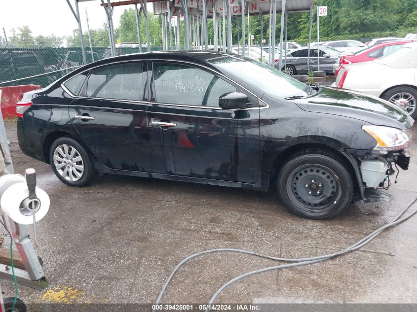 2014 Nissan Sentra Sv VIN: 3N1AB7APXEY201276 Lot: 39425001