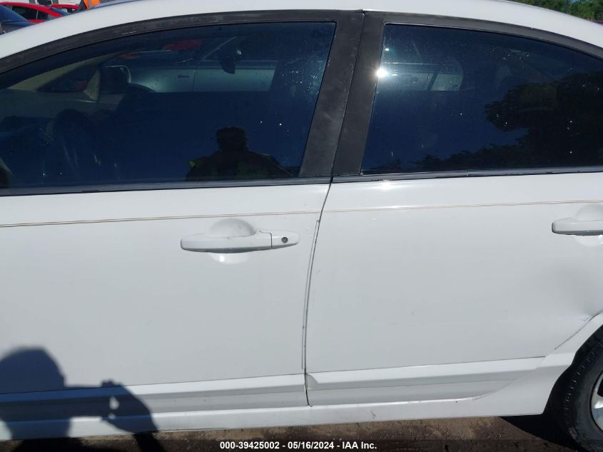 2008 Honda Civic Lx VIN: 1HGFA16528L051348 Lot: 39425002