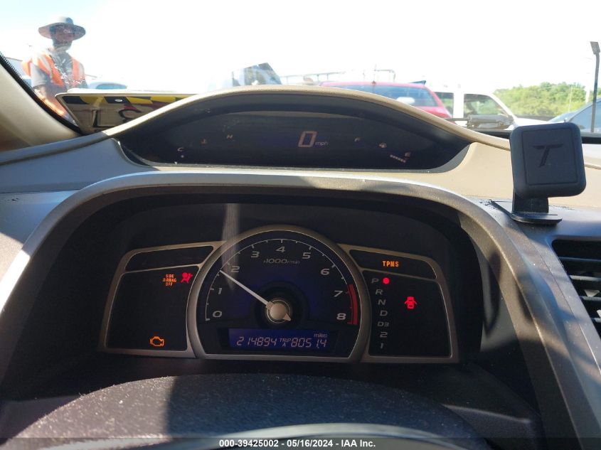 2008 Honda Civic Lx VIN: 1HGFA16528L051348 Lot: 39425002