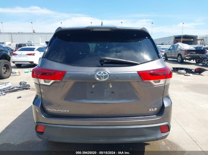 2017 Toyota Highlander Xle VIN: 5TDKZRFH0HS523365 Lot: 39425020