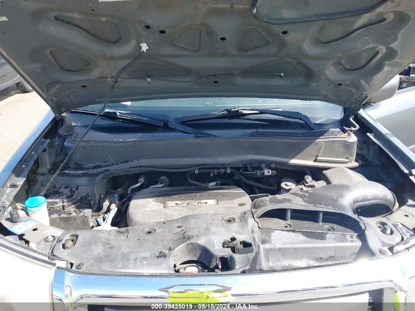 2009 Honda Pilot Ex-L VIN: 5FNYF48539B004034 Lot: 39425019