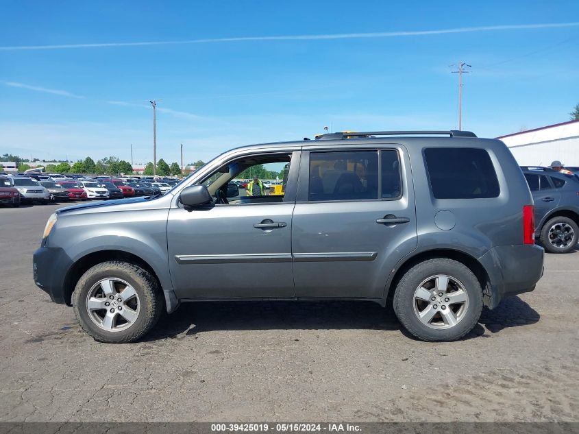 2009 Honda Pilot Ex-L VIN: 5FNYF48539B004034 Lot: 39425019