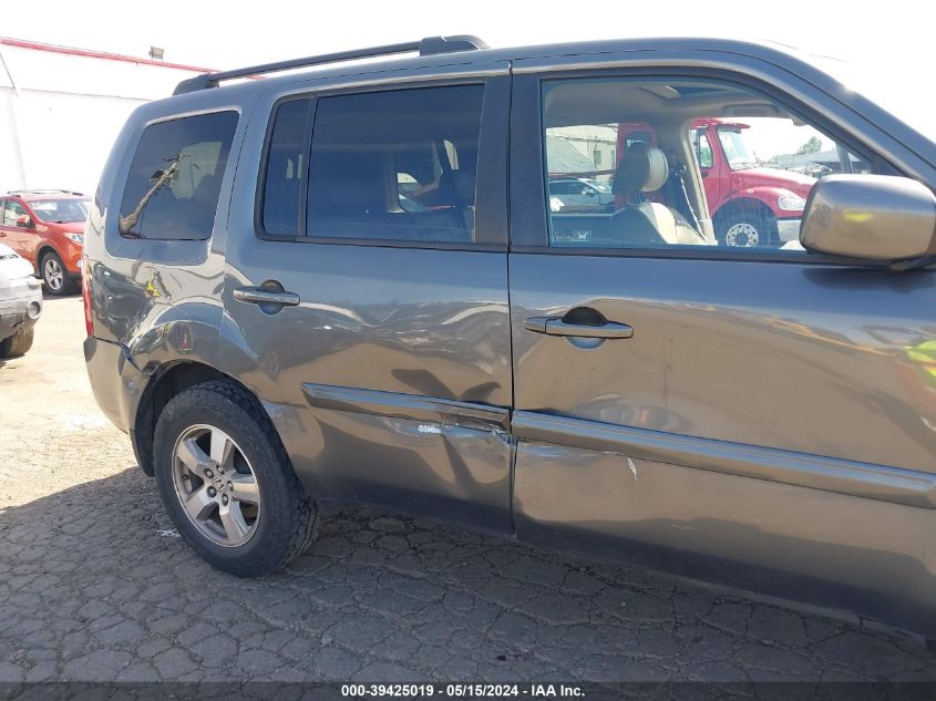 2009 Honda Pilot Ex-L VIN: 5FNYF48539B004034 Lot: 39425019