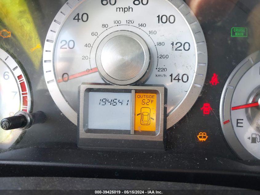 2009 Honda Pilot Ex-L VIN: 5FNYF48539B004034 Lot: 39425019