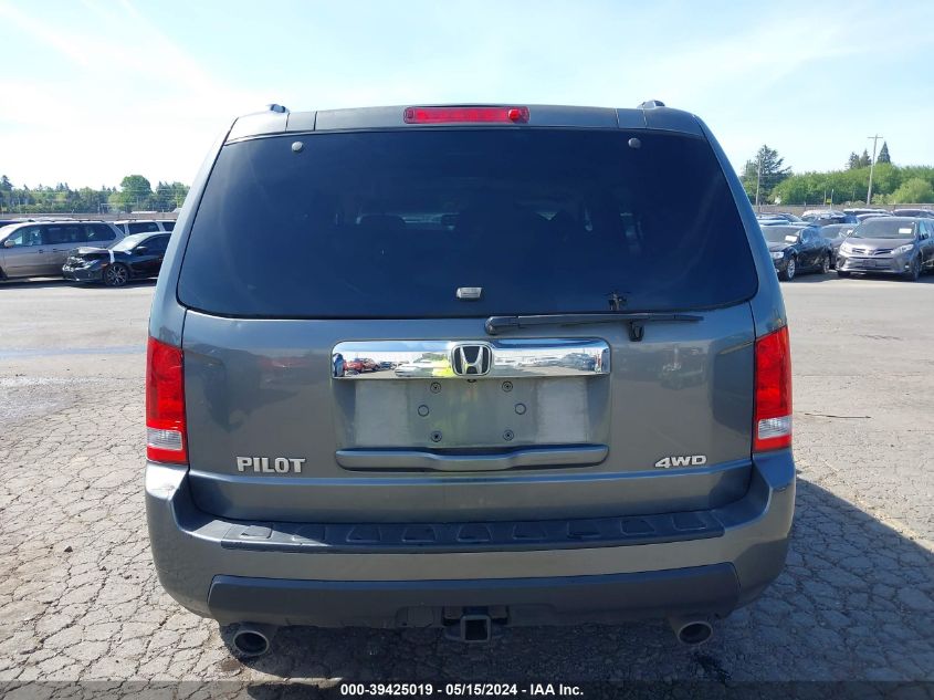 2009 Honda Pilot Ex-L VIN: 5FNYF48539B004034 Lot: 39425019