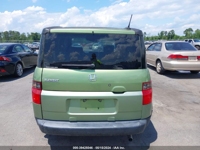 2006 Honda Element Ex-P VIN: 5J6YH28706L010599 Lot: 39425046