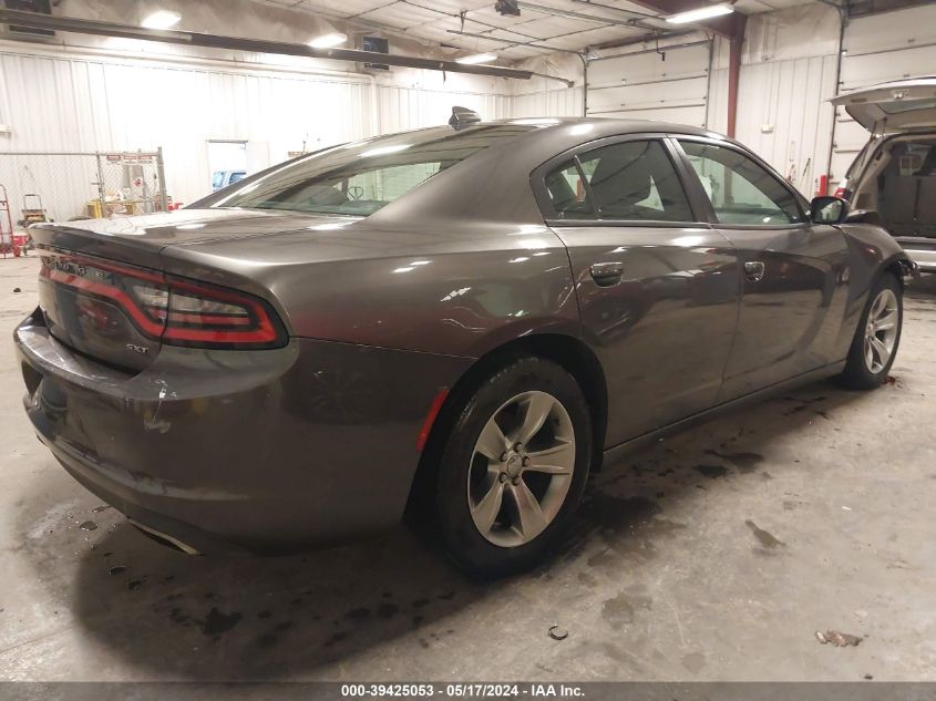 2015 Dodge Charger Sxt VIN: 2C3CDXHG5FH805576 Lot: 39425053